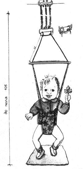 Так выглядит ребенок в прыгунах - оригинальная версия