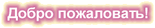 Добро пожаловать